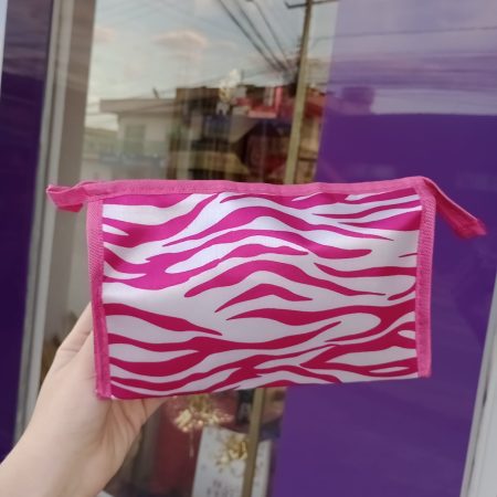 necessaire zebra rosa